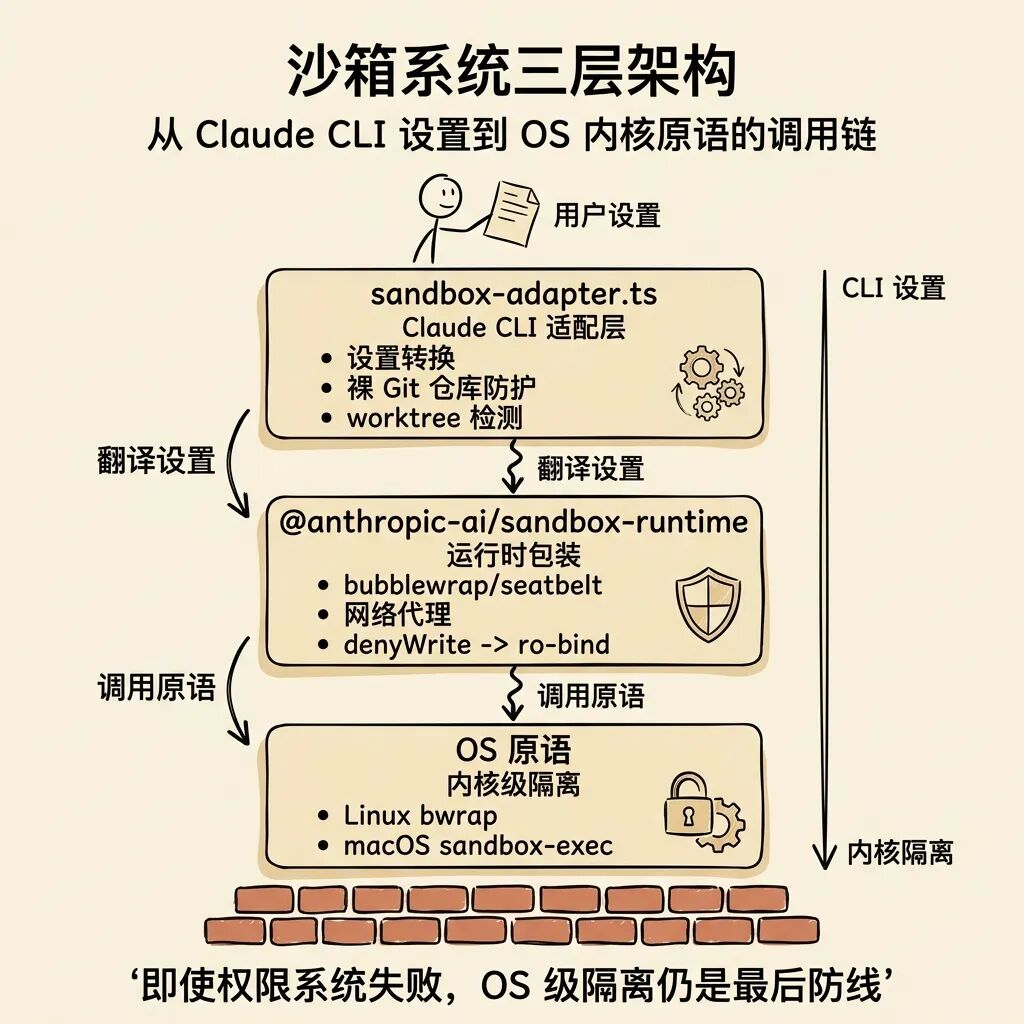 沙箱系统三层架构