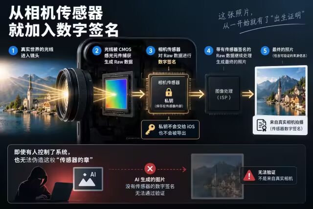 AI 图片真假难辨，我们怎么证明「一张照片真的是相机拍出来的」？ 4